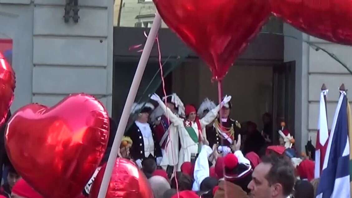 Carnevale di Ivrea, Silvia Grimaldi e' la Vezzosa Mugnaia 2025