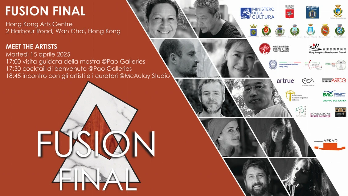 Artisti italiani e di Hong Kong per la mostra 'Fusion Final'