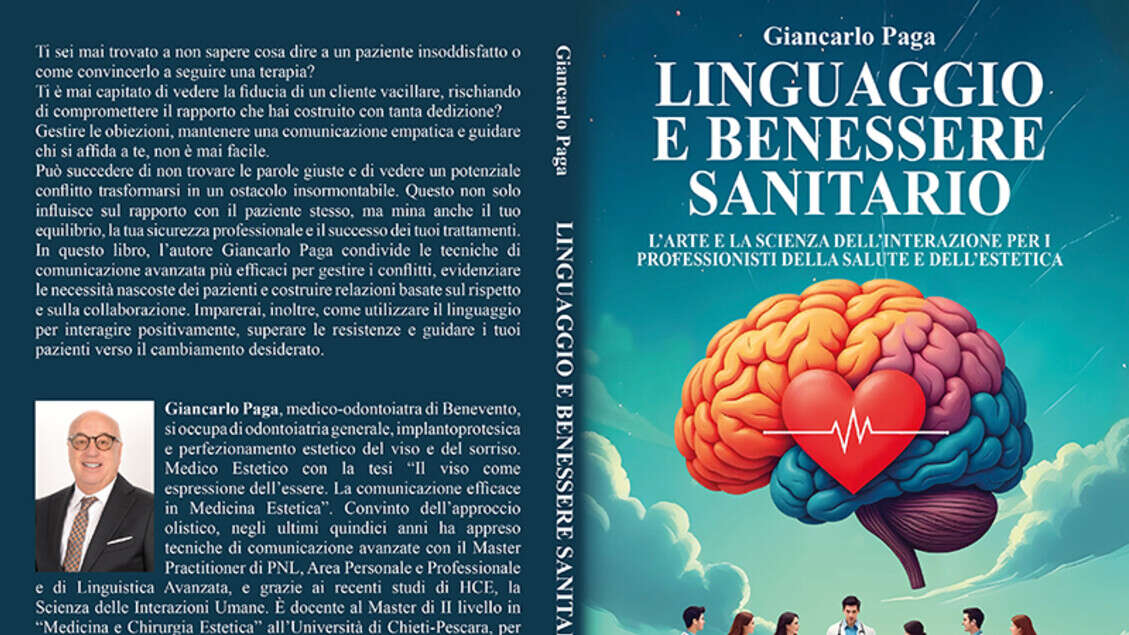 Giancarlo Paga lancia il Bestseller “Linguaggio E Benessere Sanitario”