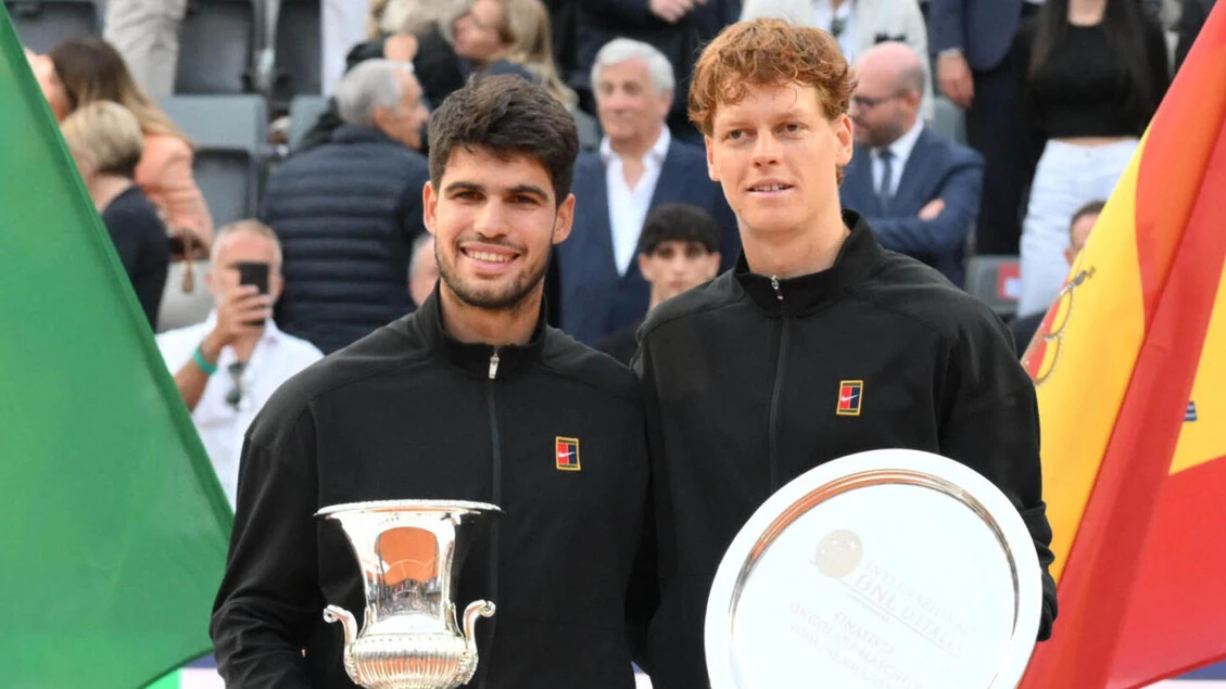 Tennis: Sinner sempre n.1, Alcaraz torna secondo in classifica