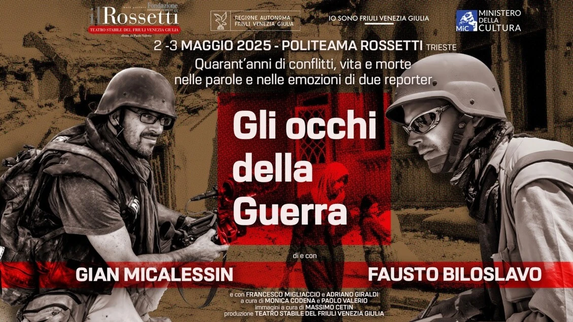 Micalessin e Biloslavo portano in scena Gli occhi della guerra