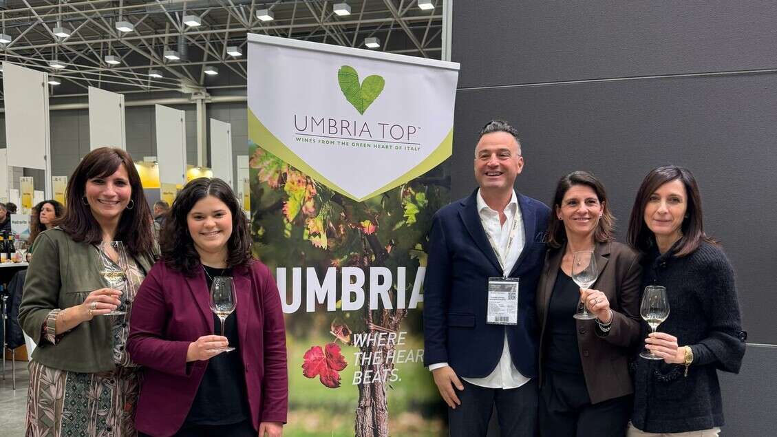 Vino, Umbria Top alla fiera di Düsseldorf