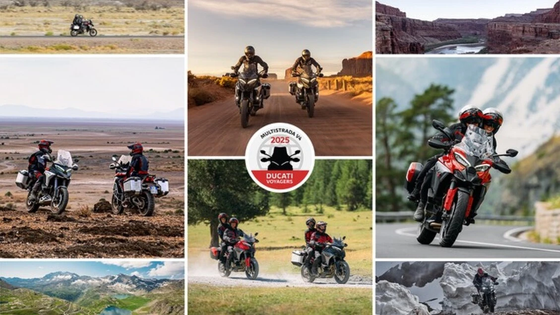 Ducati lancia il concorso Multistrada V4 Voyagers 2025