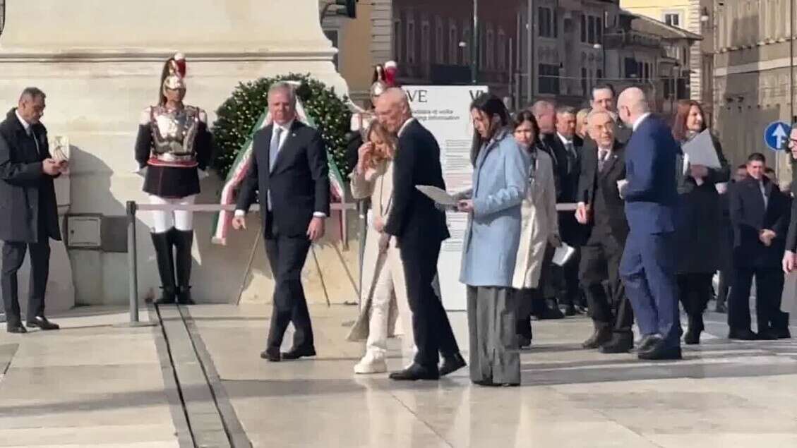 Giornata dell'Unita' nazionale, la cerimonia all'Altare della Patria