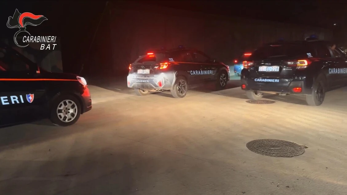 Rapine e sequestri a tir nel Nord Barese, quattro arresti