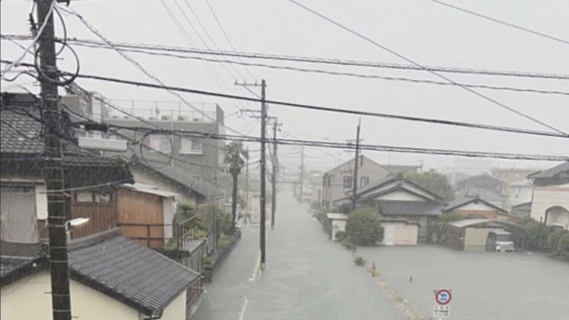 Maltempo in Giappone, almeno 2 morti nella regione del Kyushu