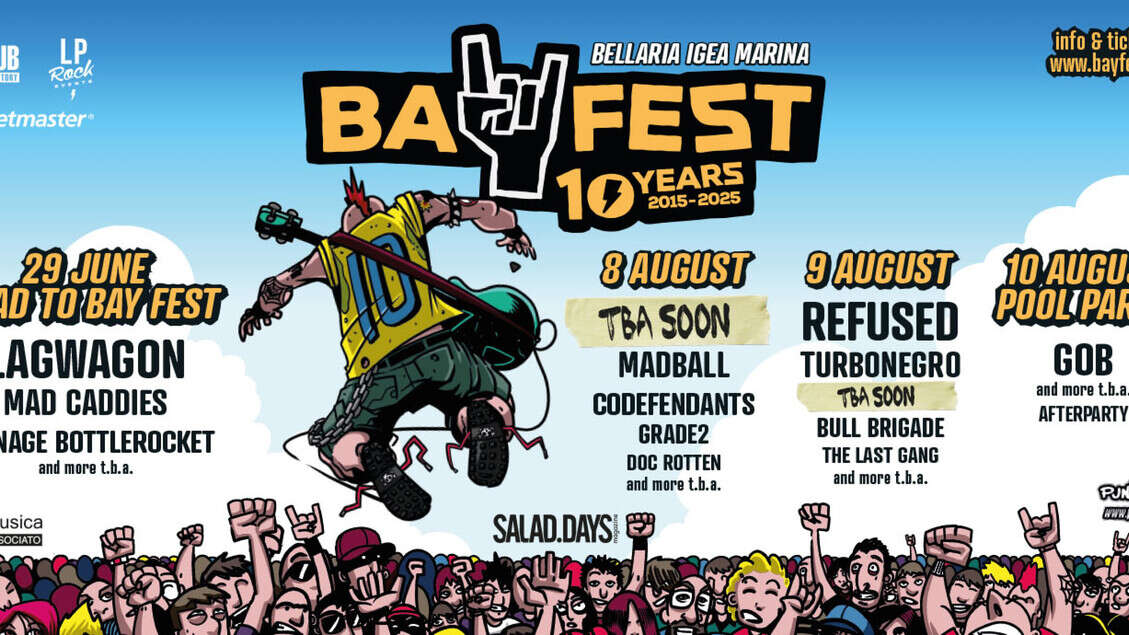 Bay Fest celebra il punk a Bellaria con Refused e Turbonegro