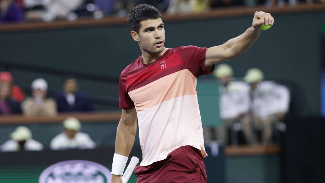 Alcaraz batte Dimitrov e punta al bis a Indian Wells