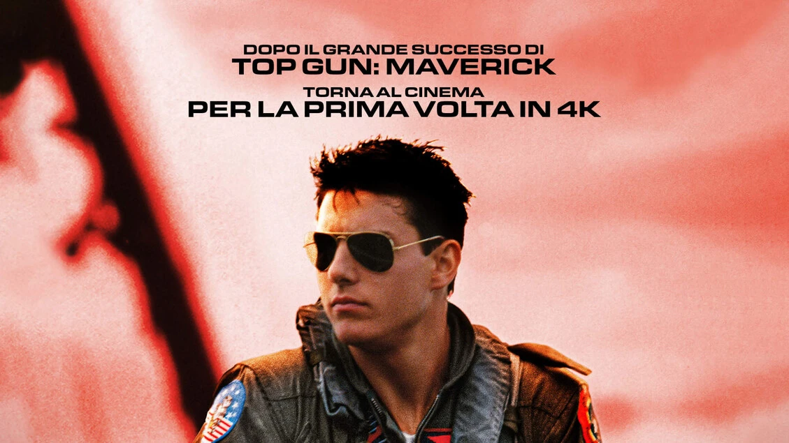 Top Gun con Tom Cruise al cinema a 40 anni dall'uscita