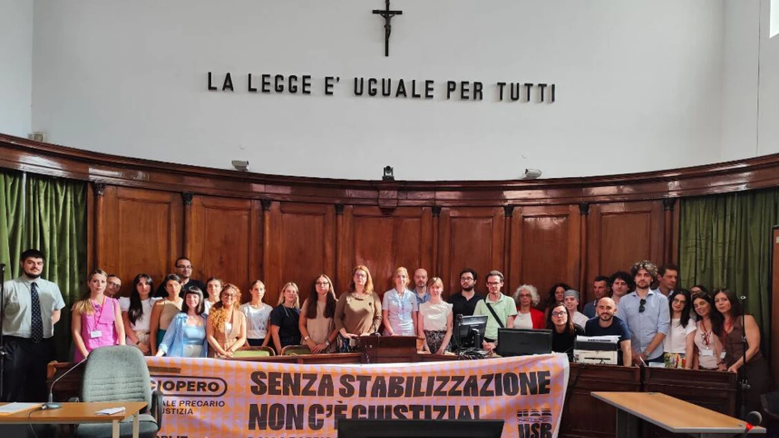 Alessandria, personale amministrativo Tribunale in assemblea