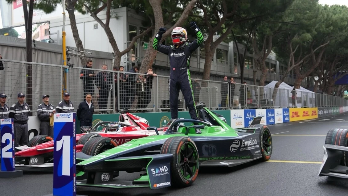 Formula E, Buemi torna alla vittoria nell'e-prix di Monaco