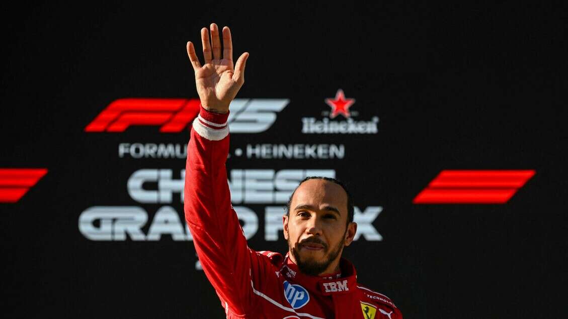 F1: Cina, la Ferrari di Hamilton artiglia la pole Sprint