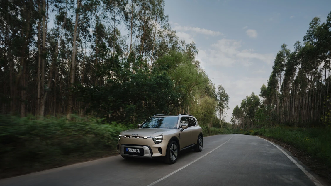 Smart #5, il suv alla prova su strada nella regione del Douro
