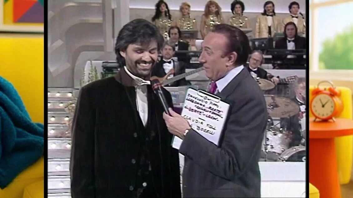 L'omaggio di Fiorello a Vessicchio: 