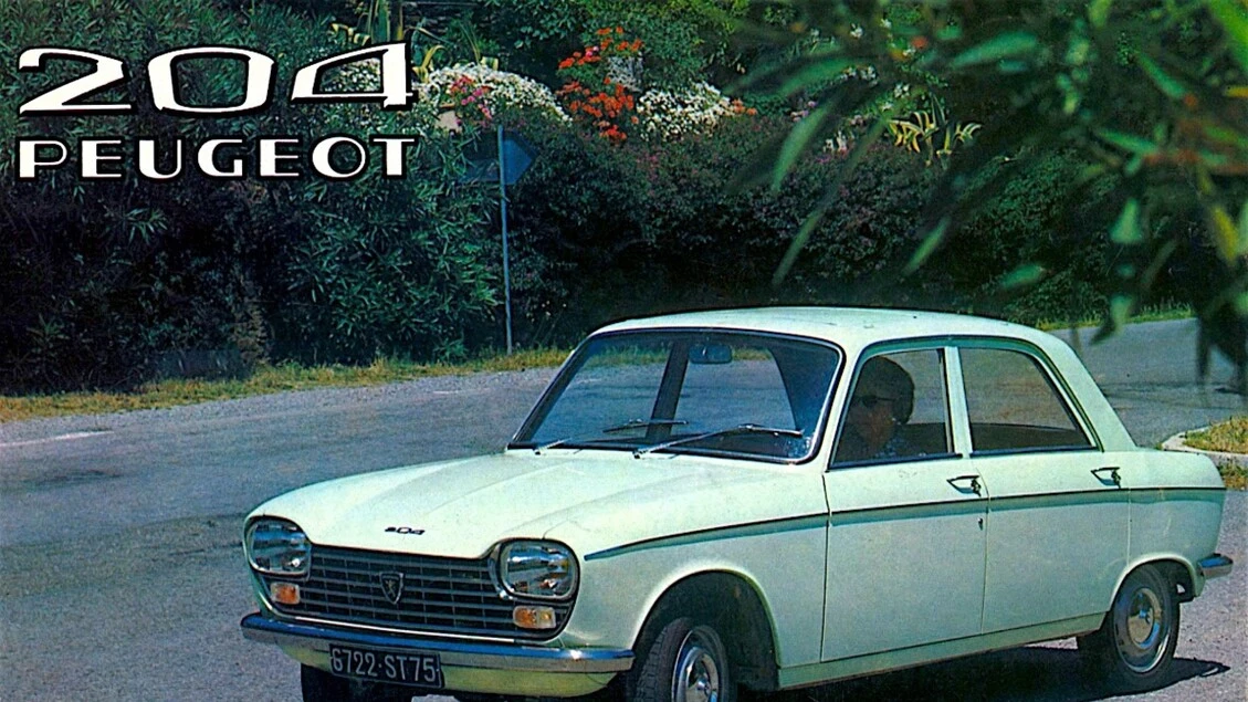 Peugeot 204, 60 anni per la prima 