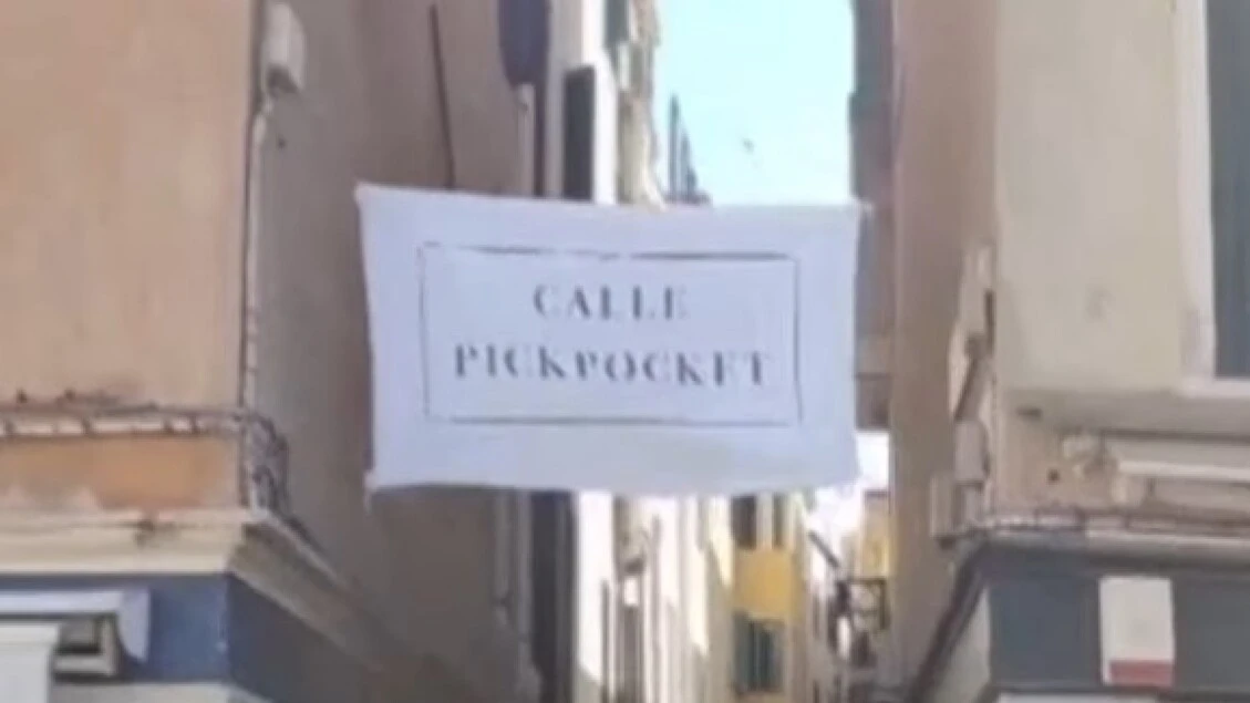 A Venezia una calle viene intitolata ai 'pickpocket'