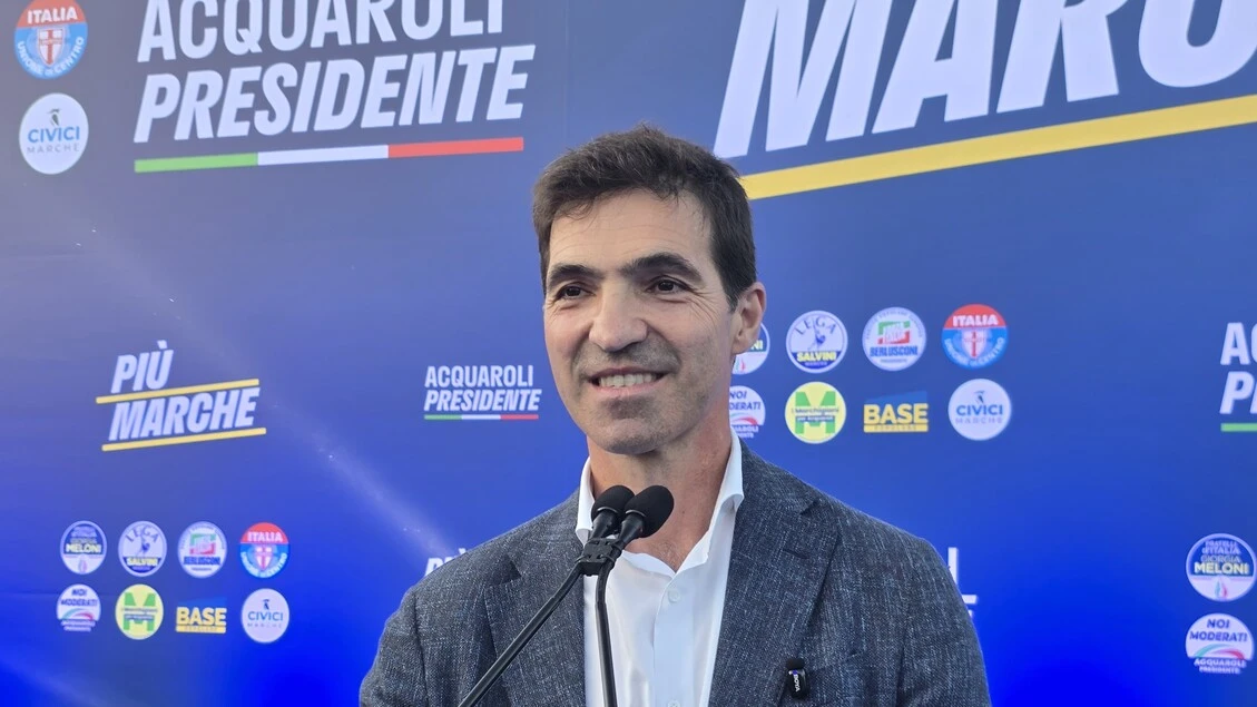 Acquaroli, 'indagine su Ricci? Non oggetto campagna elettorale'