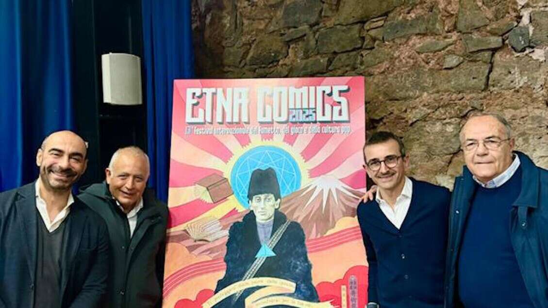 Etna Comics 2025, la 'guida' sarà Franco Battiato