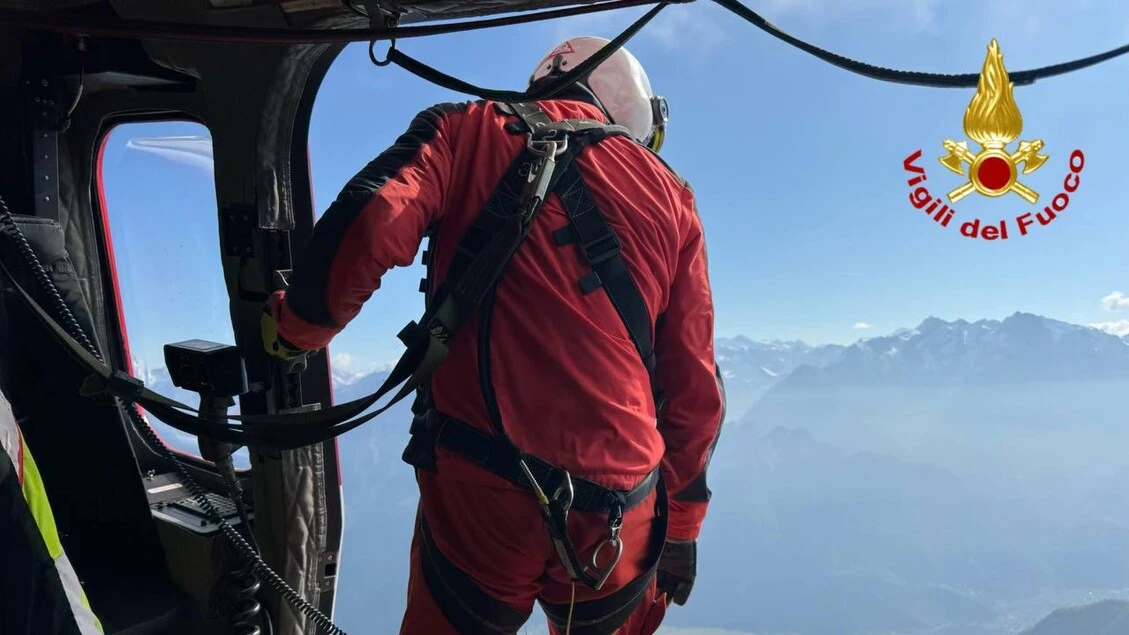 Turista scomparso sulle montagne comasche, ricerche sospese