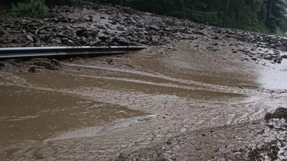 Fundres in Alto Adige nuovamente isolata dopo una frana