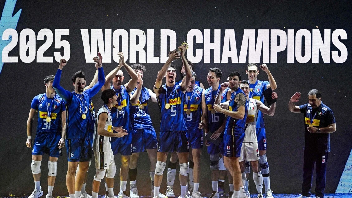 Pallavolo: 3-1 alla Bulgaria, l'Italia è campione del mondo. Mattarella: 'Vittoria meritata, vi aspetto al Quirinale'
