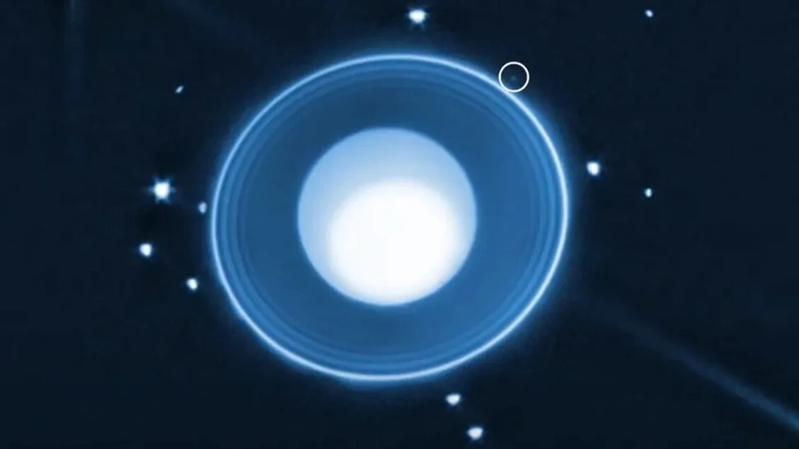 Urano ha una nuova luna, finora sfuggita alle osservazioni