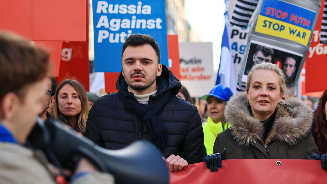 A Berlino un corteo contro Putin promosso dagli oppositori russi