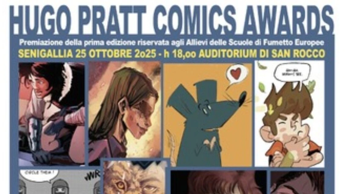 Hugo Pratt Comics Award, il 25 ottobre a Senigallia i vincitori