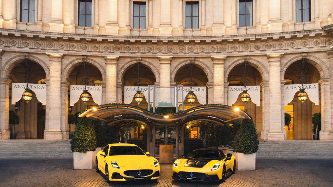 Maserati e Acqua di Parma, a Roma con l'iconico kit da viaggio