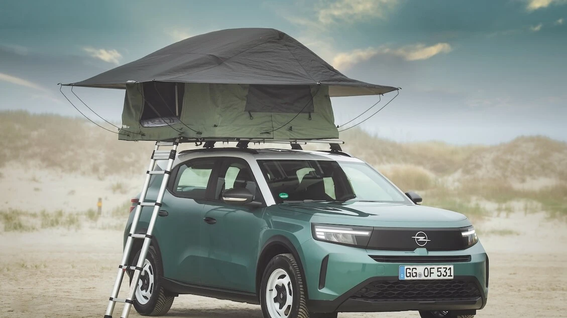 Opel Frontera, disponibile la tenda da tetto per l'outdoor