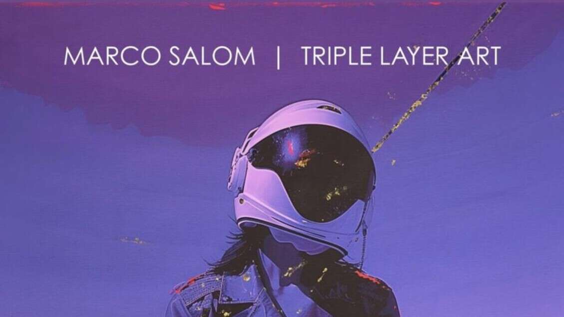 Marco Salom in mostra a Rimini con 'Triple Layer Art'