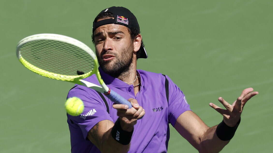 Tennis: Berrettini 'Devo imparare a perdonarmi di più'