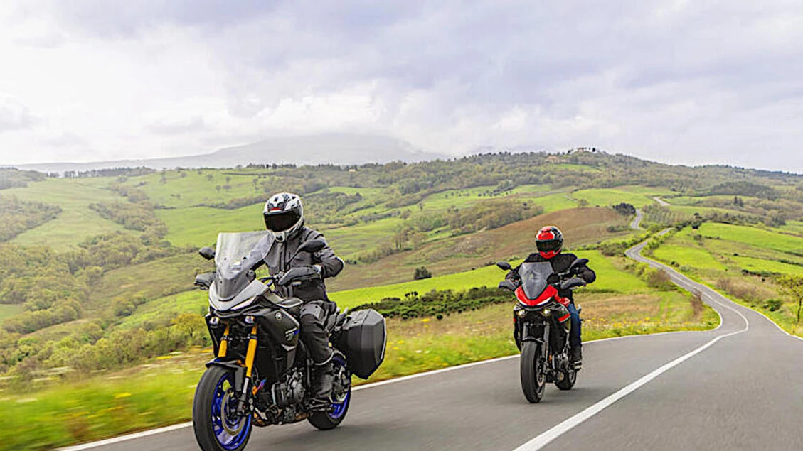 Più tecnologia per le Yamaha Tracer 7 e 7 GT 2025