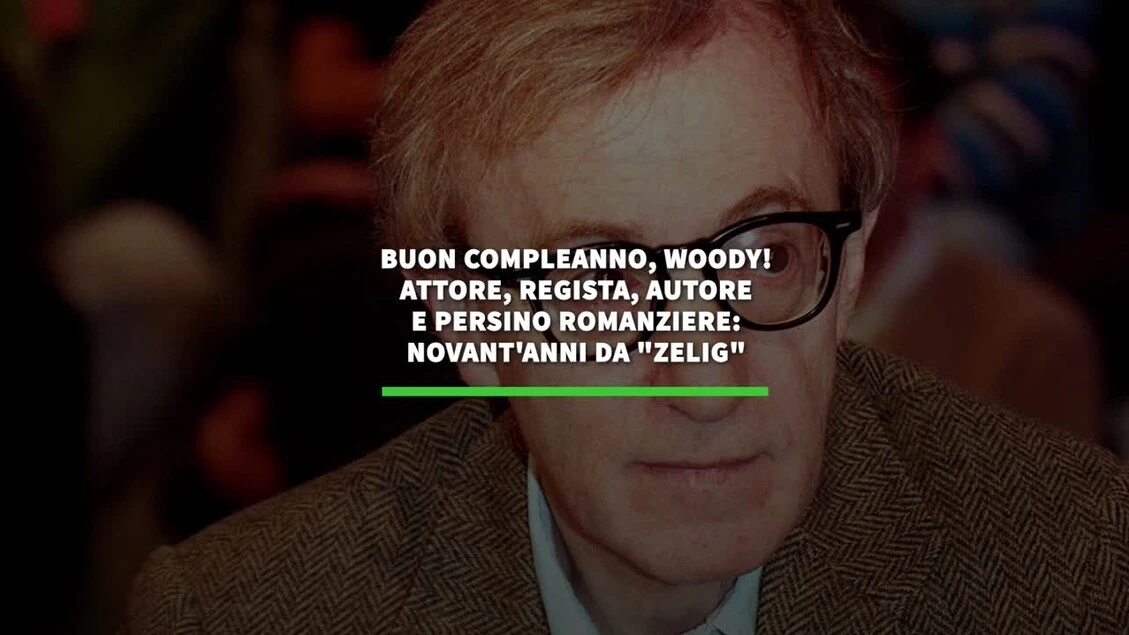 Buon compleanno, Woody! Attore, regista, autore e romanziere: 90 anni da 