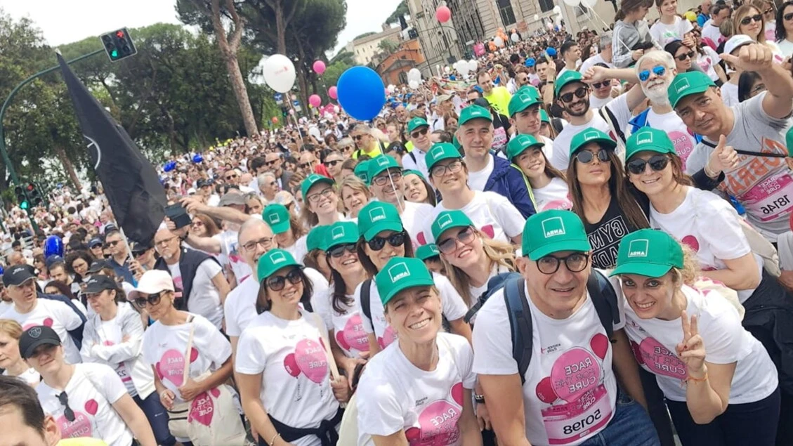 Race for the Cure, l'Agenzia ANSA alla corsa contro il tumore al seno