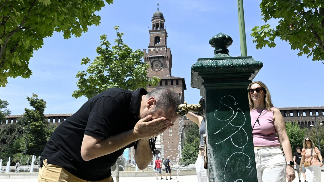 Picco del caldo fino a 40 gradi, poi temporali dal week-end