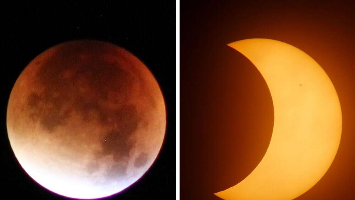 Sole e Luna si dividono il cielo di marzo con due eclissi