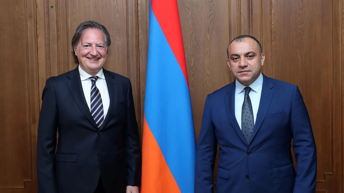 Pres. Corte Costituzionale armena riceve Ambasciatore Italia