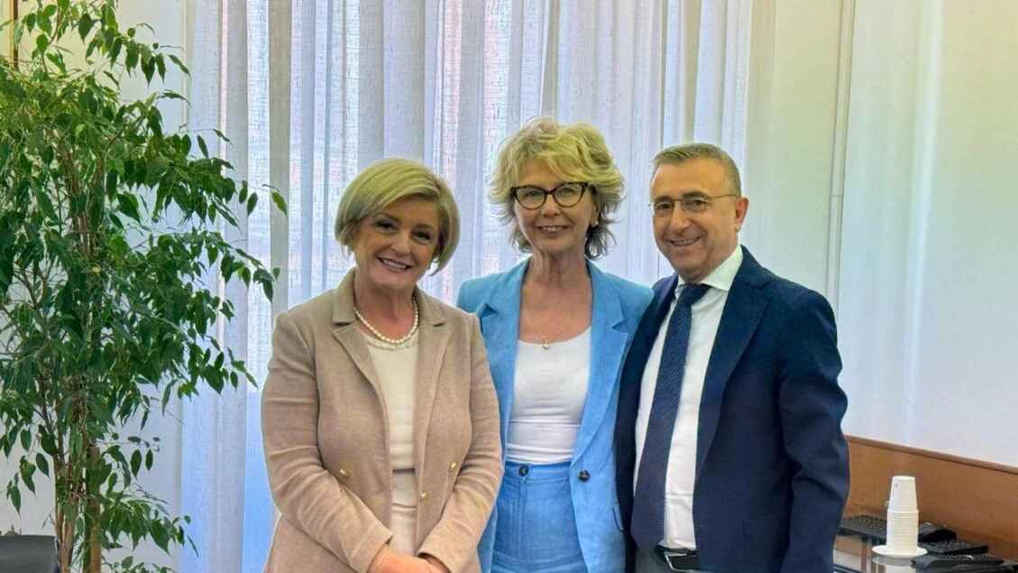 Calderone ha ricevuto la nuova presidente Enasarco De Luise