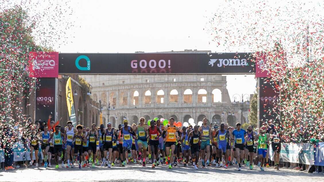 Maratona Roma da record, 28 mila in strada e vince Kenia