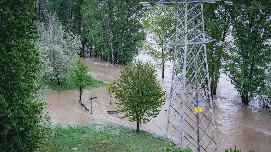 Maltempo in Piemonte, inondazioni e frane nel Torinese