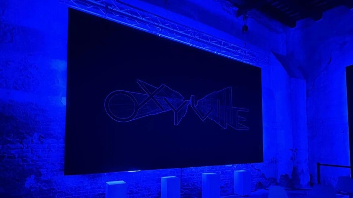 Jean-Michel Jarre, installazione alla Biennale Architettura