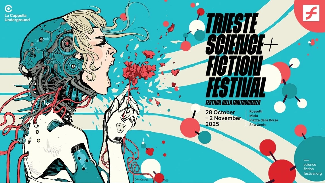 Il poster del Trieste Science+fiction firmato da Sara Pichelli