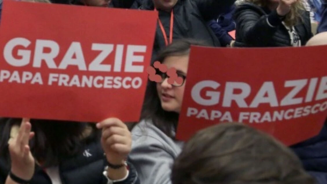 PerugiAssisi, 'grazie Papa Francesco ti abbiamo voluto bene'