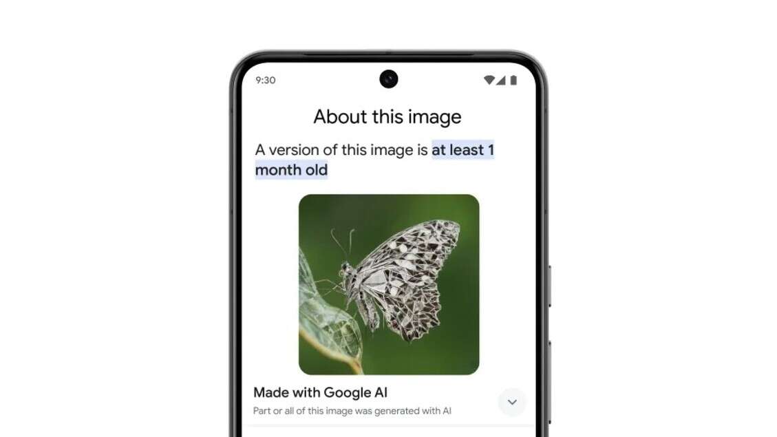 Google aggiunge filigrane sulle foto modificate con l'IA per contrastare i fake