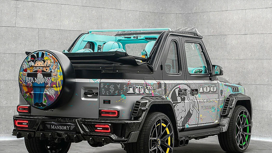 Mansory trasforma Mercedes G in un'opera d'arte