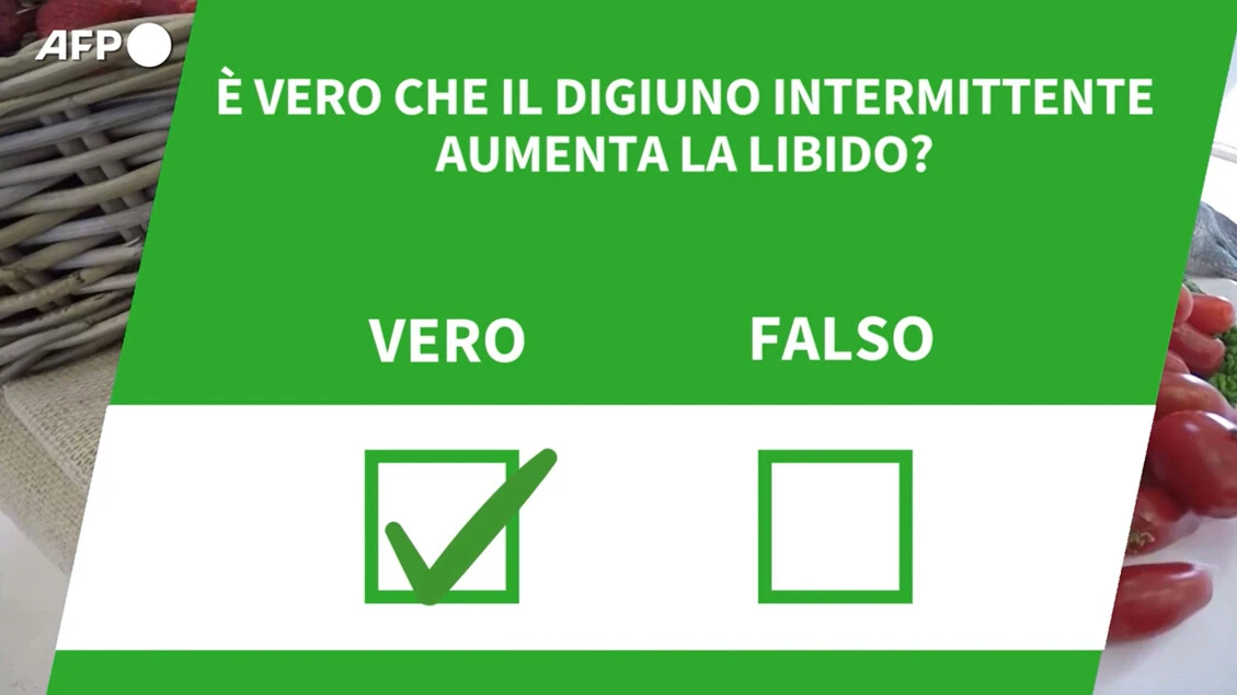 Ansa VERIFIED - E' vero che il digiuno intermittente aumenta la libido?