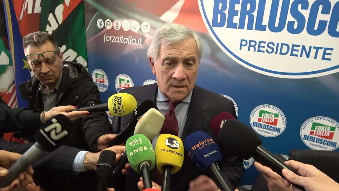 Tajani: 