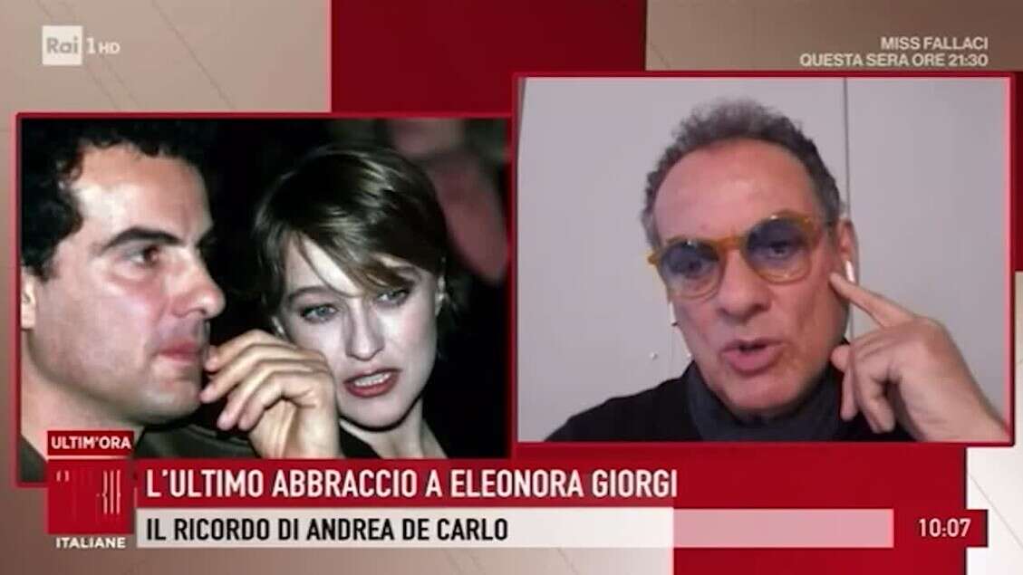 Eleonora Giorgi, il ricordo di Andrea De Carlo a 'Storie italiane'