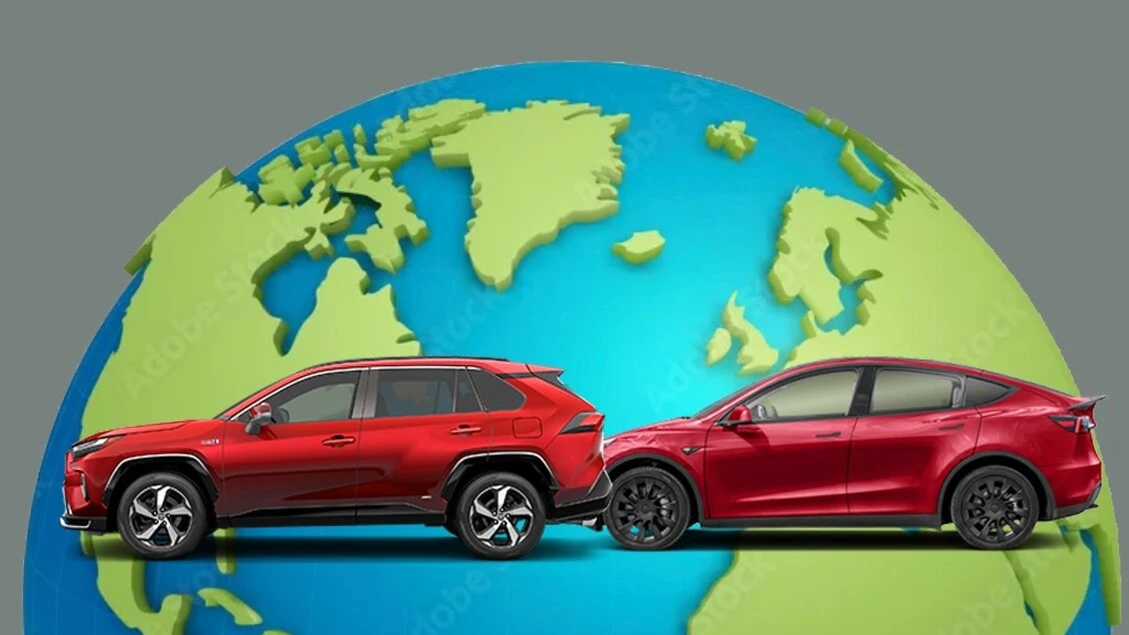 Vendite mondiali 2024, Toyota Rav4 strappa primato a Model Y